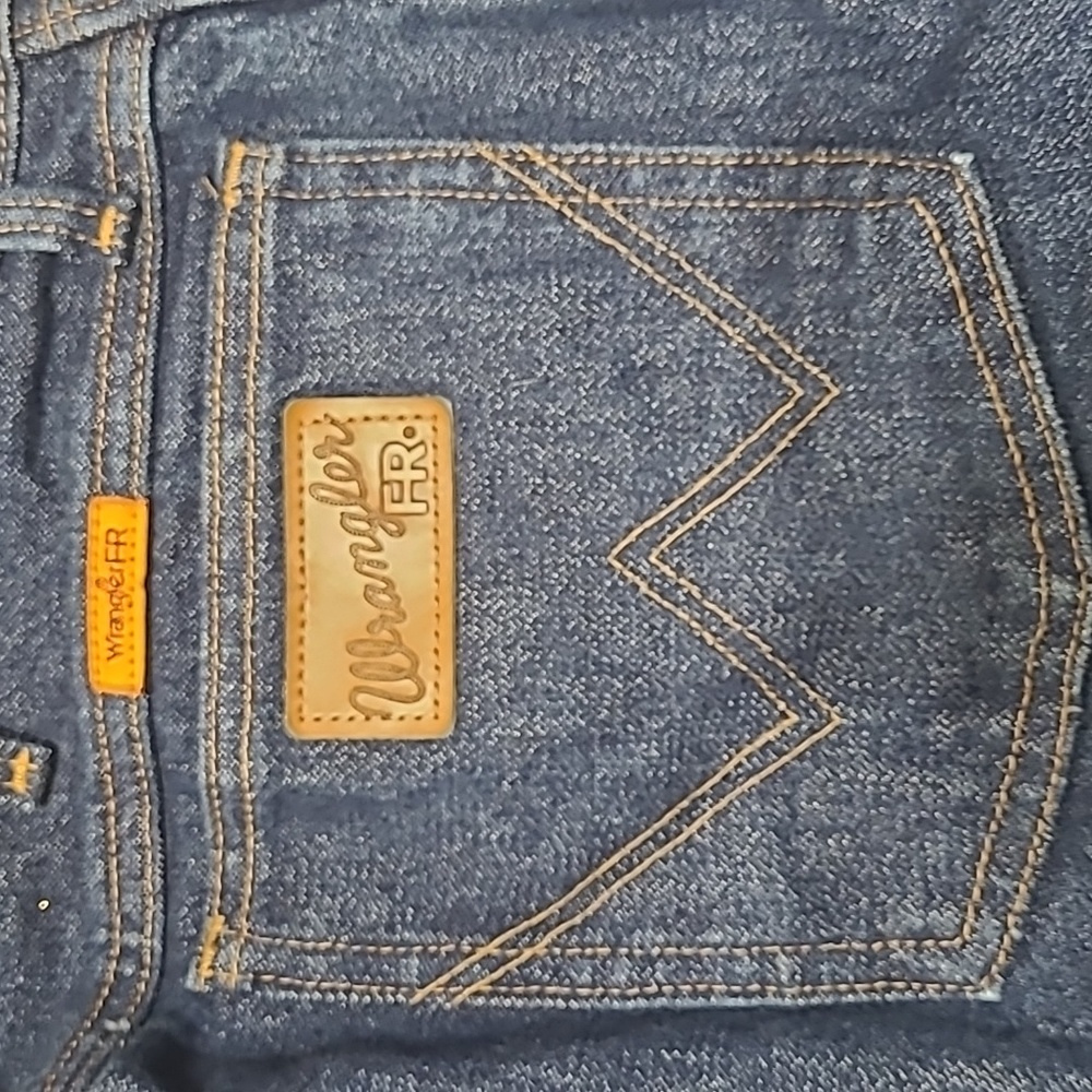 Mens - Wrangler 13 Original FR Jeans (FR13MWZ), size 38x30 - Picture 1 of 9